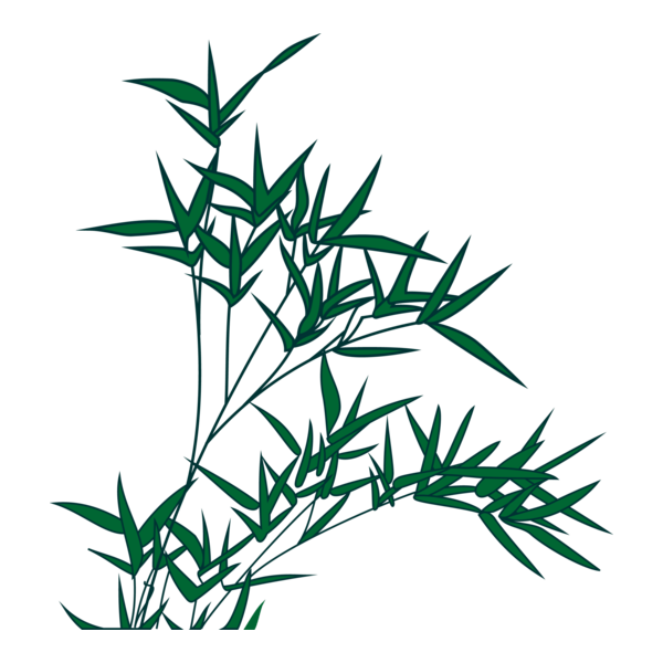 Bamboo Logo PNG Vector