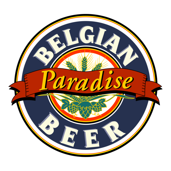 Belgium Paradise bier Logo PNG Vector