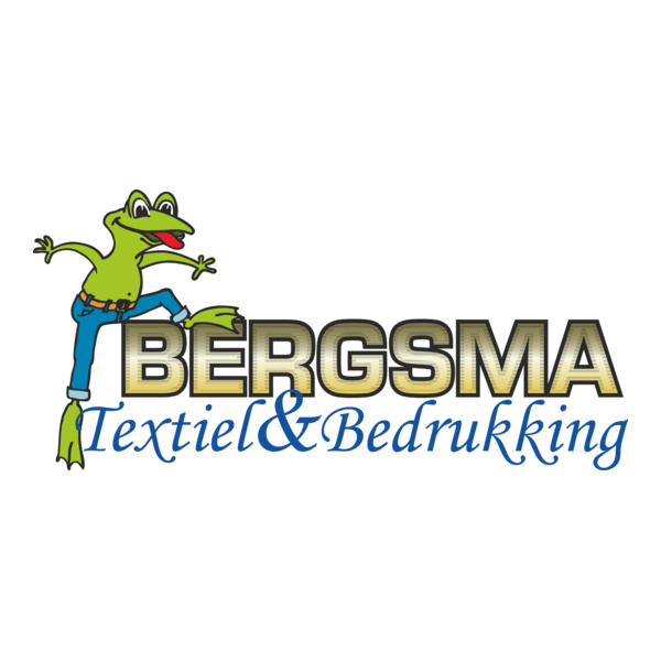Bergsma Textiel & Bedrukking Logo PNG Vector