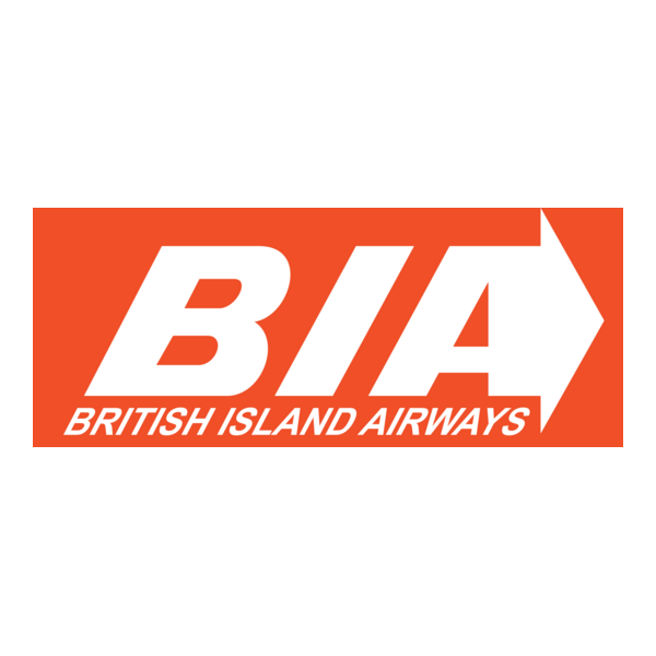 BIA British Island Airways Logo PNG Vector