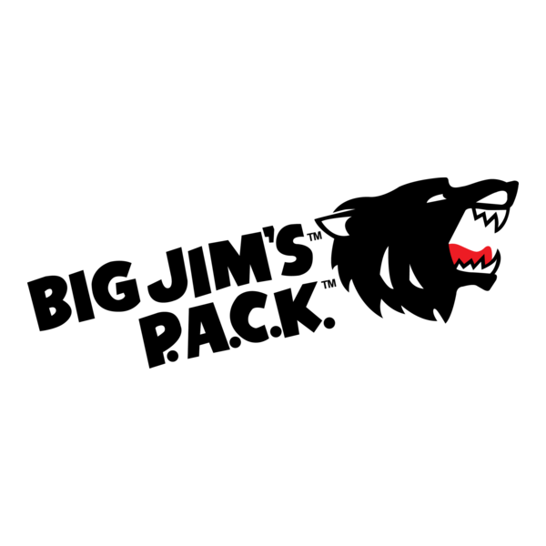 Big Jim Wolf Pack Logo PNG Vector