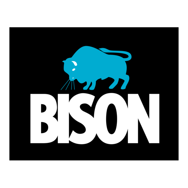 Bison lijmen Logo PNG Vector