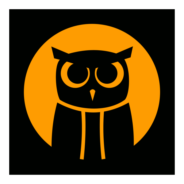 Black Owl Outdoors Logo PNG Vector