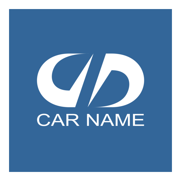 Blue Car Logo PNG Vector