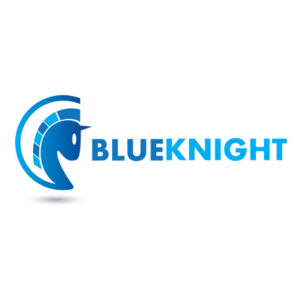 Blue Knight Logo PNG Vector