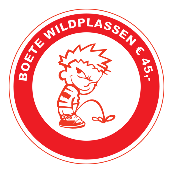 Boete wildplassen Logo PNG Vector