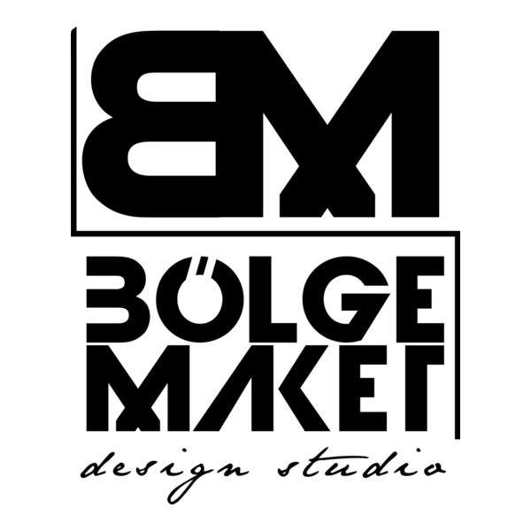 Bölge Maket Design Studio Logo PNG Vector