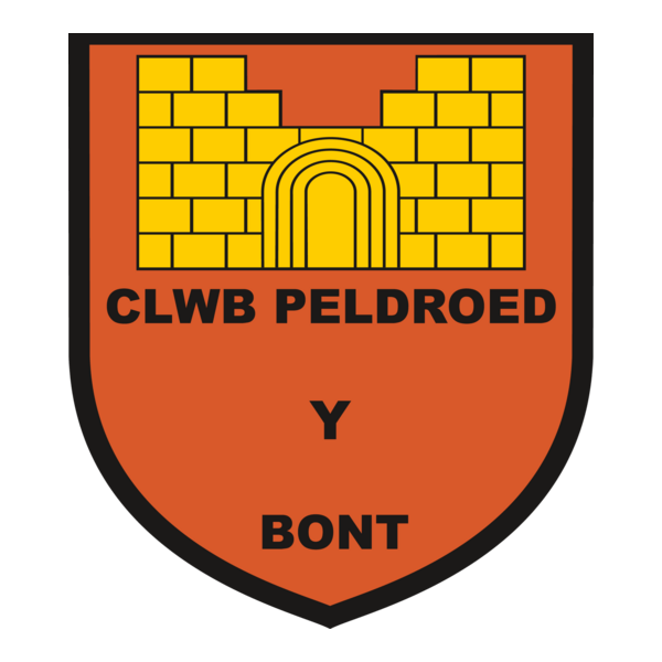 Bont FC, Football Club Wales Logo PNG Vector