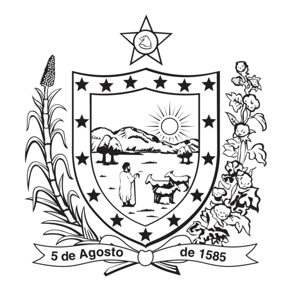 Brasao do Estado da Paraiba Vazado Logo PNG Vector