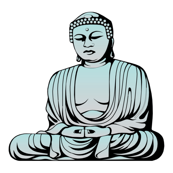 Buddha Logo PNG Vector