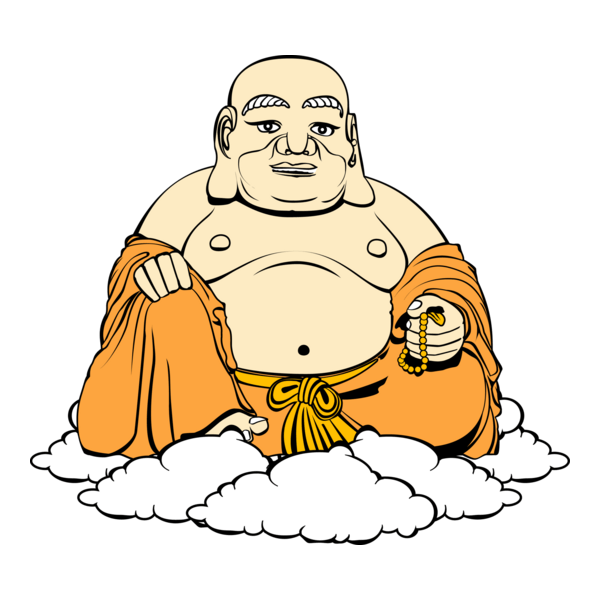 Buddha Logo PNG Vector