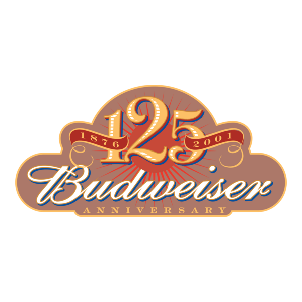 Budweiser 125 Logo PNG Vector