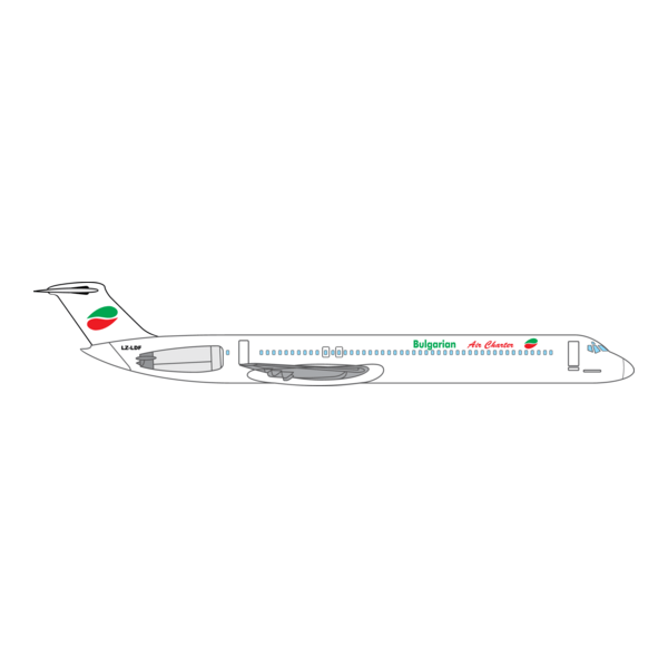 Bulgarian Air charter Logo PNG Vector