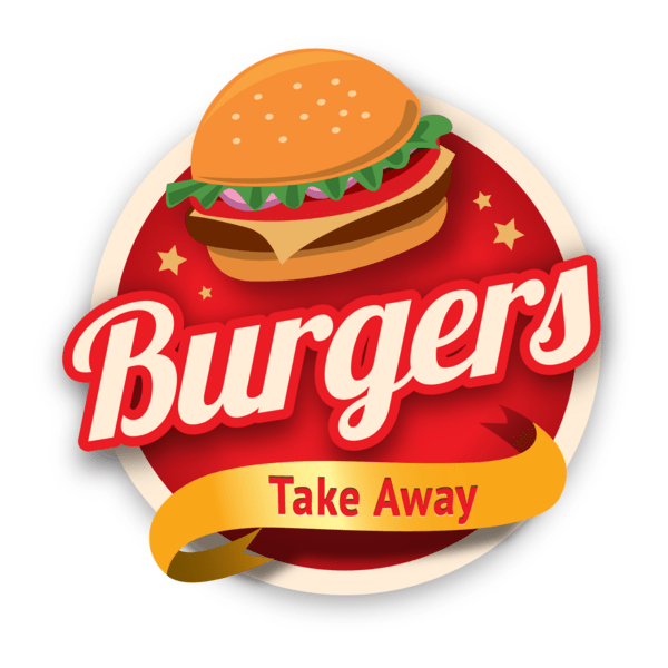 BURGER TAKE AWAY Logo PNG Vector