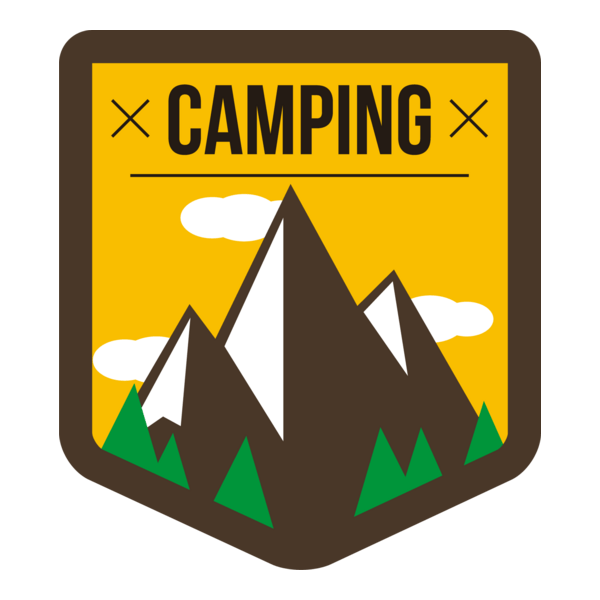 Camping Logo PNG Vector
