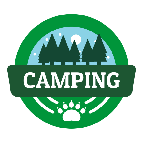 Camping Logo PNG Vector