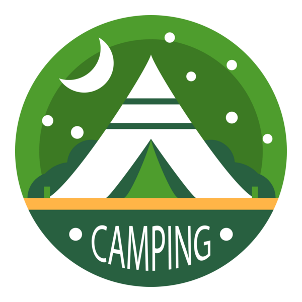 Camping Logo PNG Vector