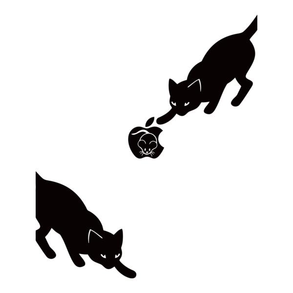 cats Logo PNG Vector