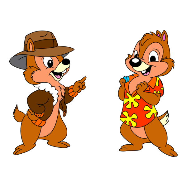 Chip and Dale Logo PNG Vector