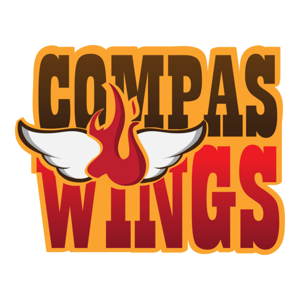 Compas Wings Logo PNG Vector
