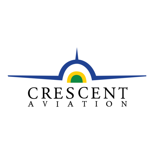 Crescent Aviation Logo PNG Vector