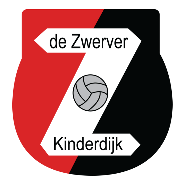 de Zwerver vv Kinderdijk Logo PNG Vector
