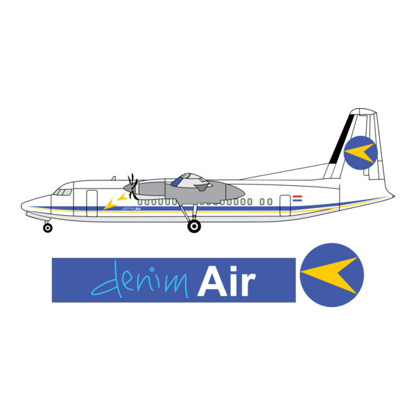 Denim air Logo PNG Vector