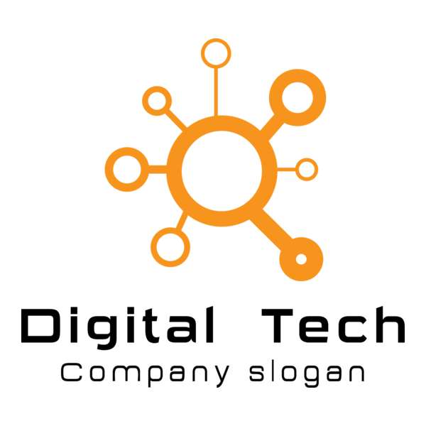 Digital Company Logo PNG Vector