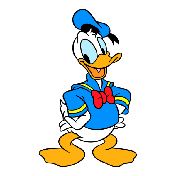 Donald Duck Logo PNG Vector