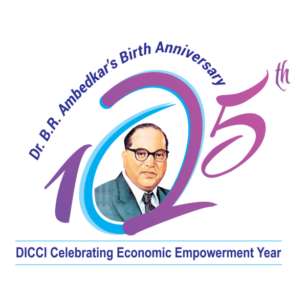 DR. B.R AMBEDKAR 125TH BIRTH ANNIVERSARY CELEBRATI Logo PNG Vector