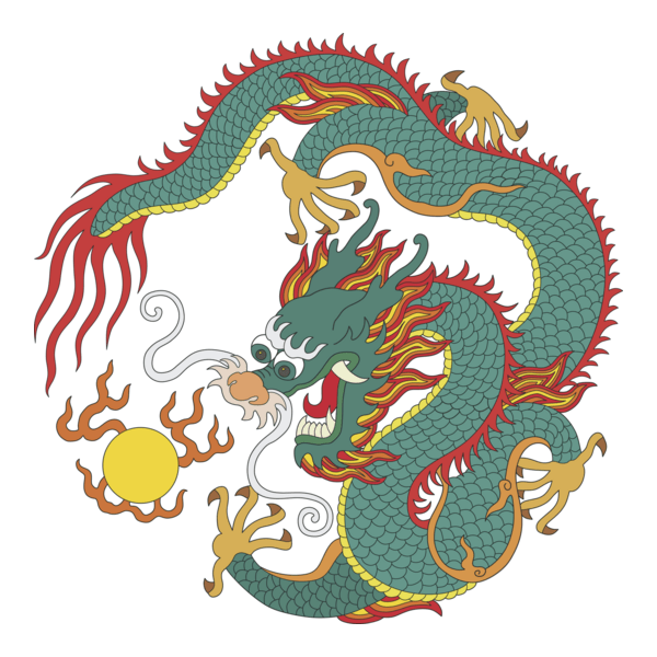 Dragon Logo PNG Vector