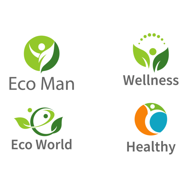 eco man Logo PNG Vector