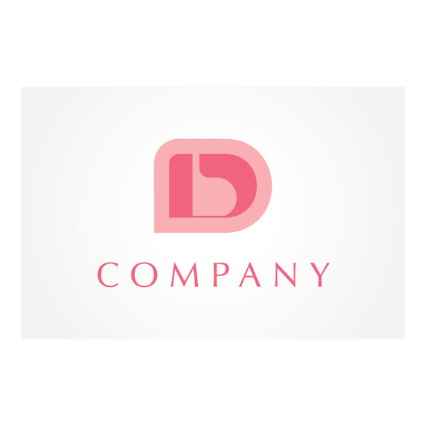 Elegant D Logo PNG Vector
