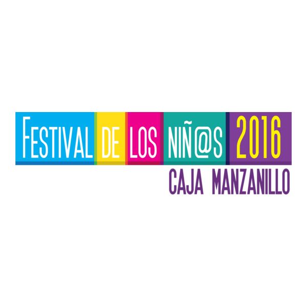 Festival de los niñ@s 2016 Logo PNG Vector