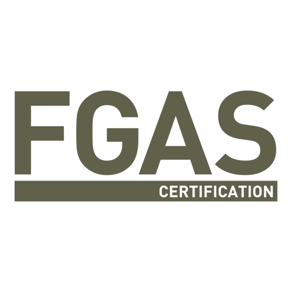 FGAS Certificate Logo PNG Vector