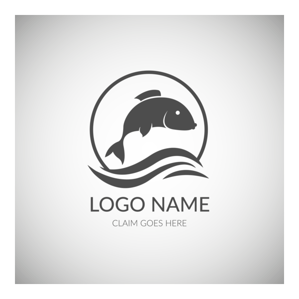 Fish Logo PNG Vector