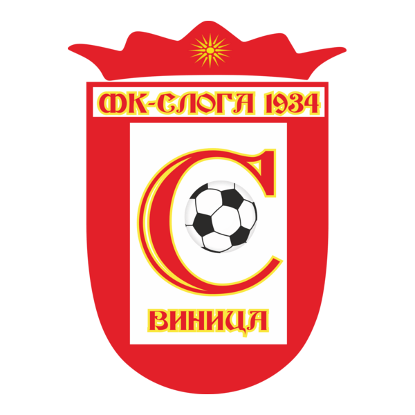 FK Sloga 1934 Vinica Logo PNG Vector