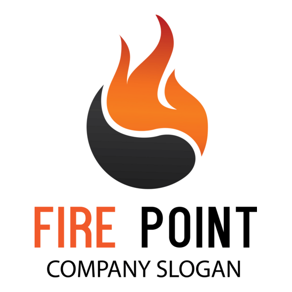 Flame Company Logo PNG Vector