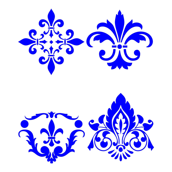 Fleur de lys Franse lelie Logo PNG Vector