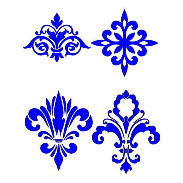 Fleur de lys Franse lelie Logo PNG Vector