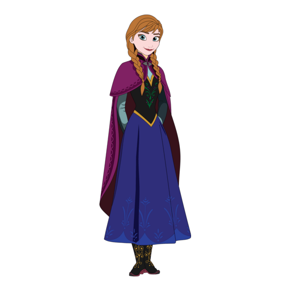 Frozen Prinses Anna Logo PNG Vector