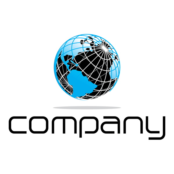 Generic Globe Logo PNG Vector