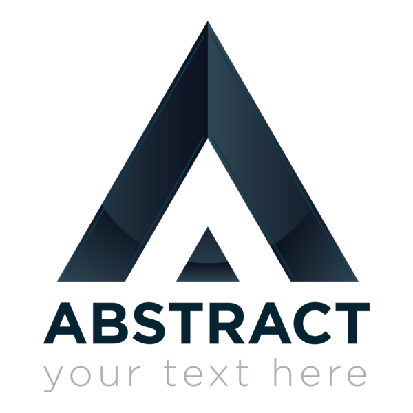 Geometric triangle Logo PNG Vector