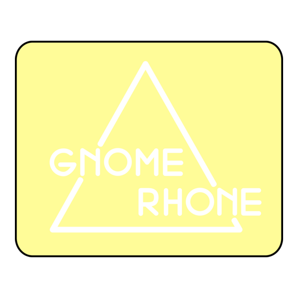 Gnome Rhone Logo PNG Vector