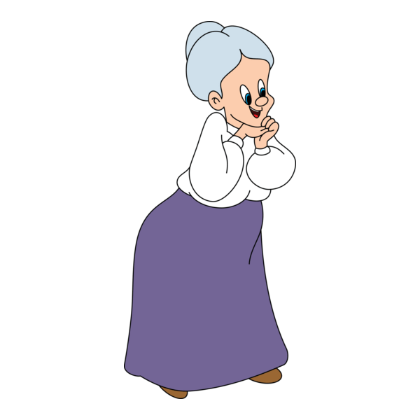 Granny Logo PNG Vector