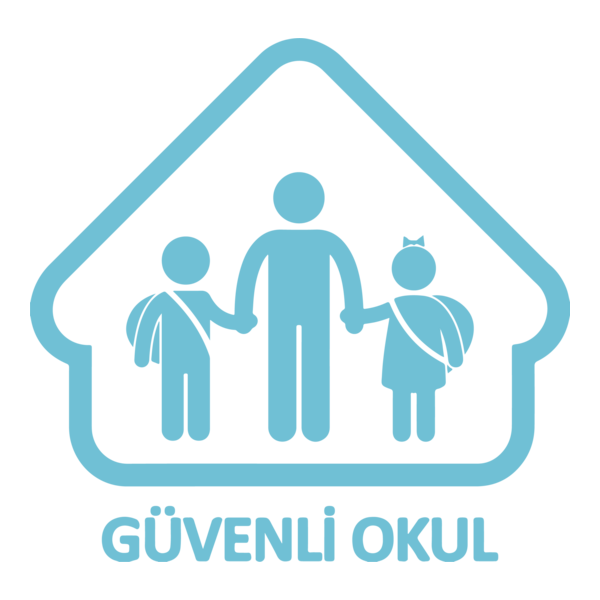 Güvenli Okul Logo PNG Vector
