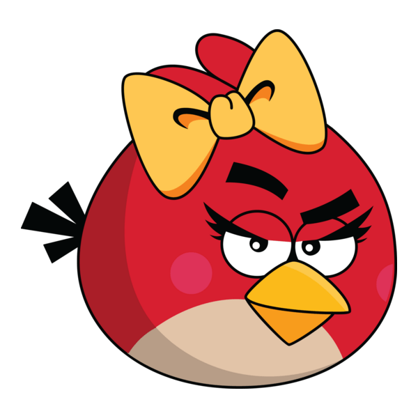 Happy Angry Bird Logo PNG Vector