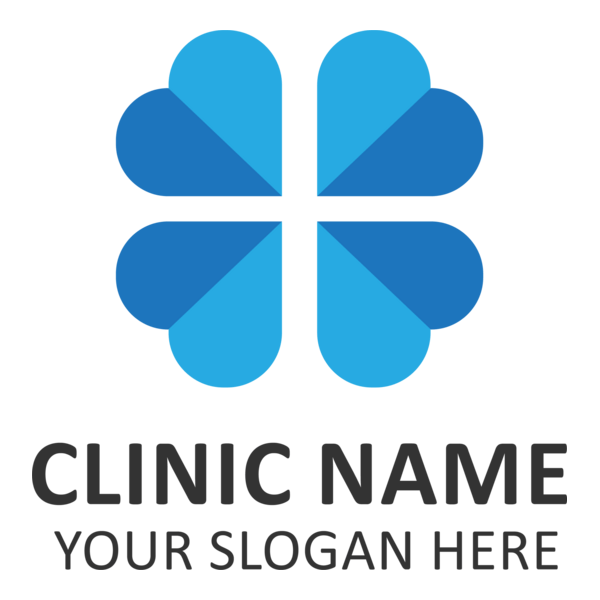 Health Clinic Logo PNG Vector
