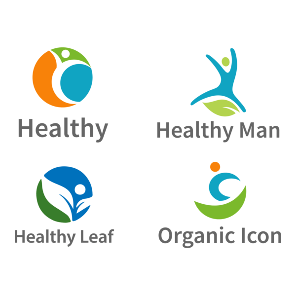 healthy leaf Logo PNG Vector