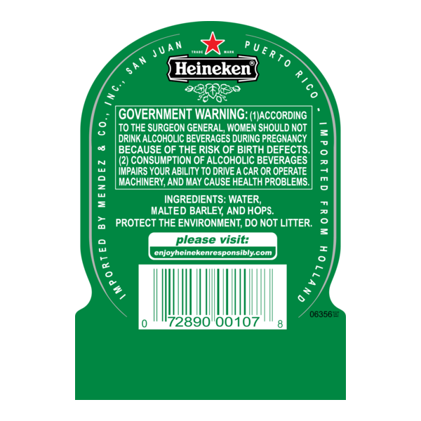 Heineken label Logo PNG Vector